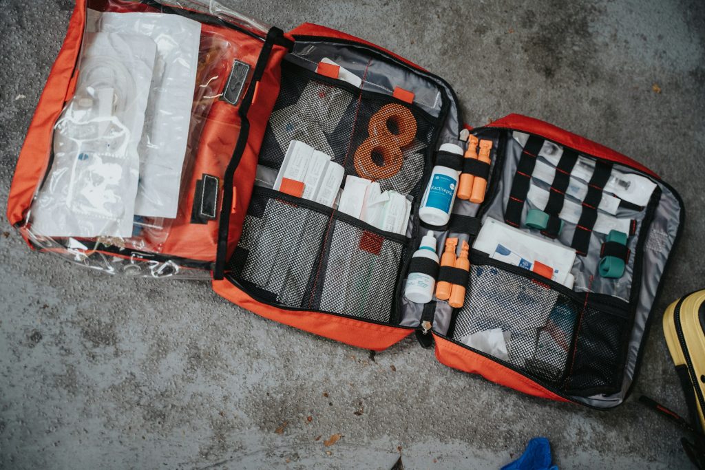 a first aid kit - pet first aid kit