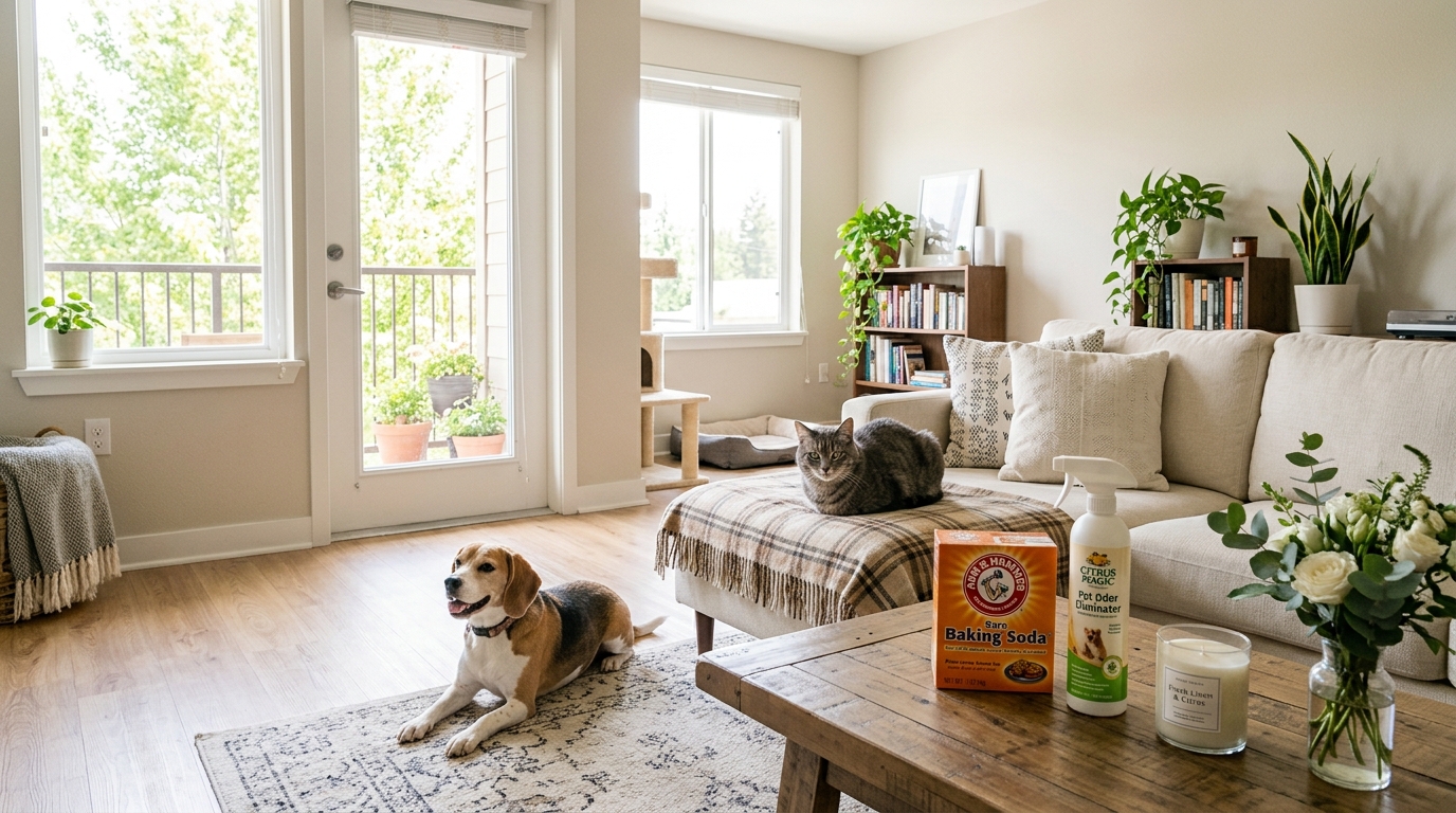 10 Ways to Reduce Pet Odor in Your Apartment