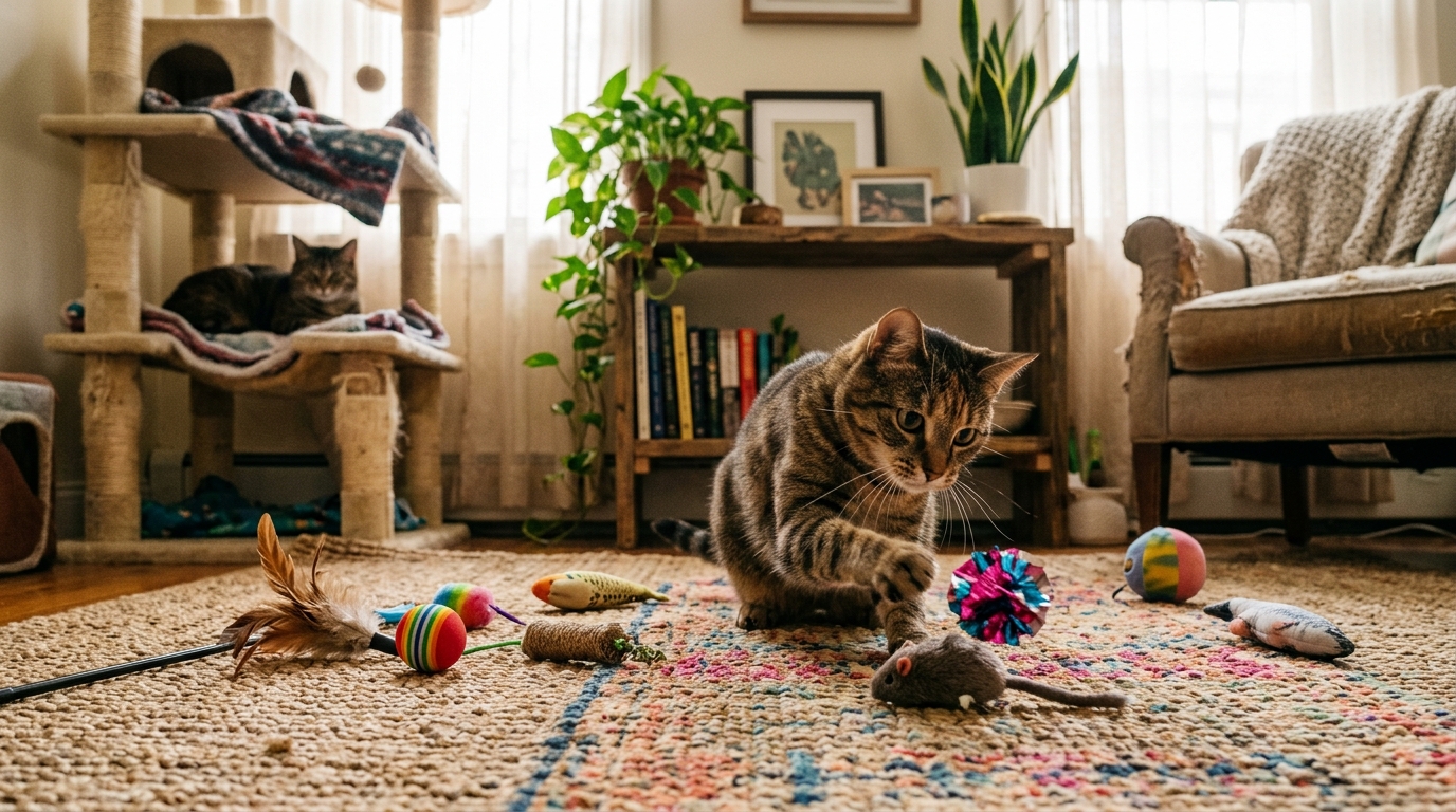 15 Best Cat Toys for Indoor Apartment Cats 2