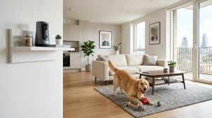 Pet cameras apartment pet