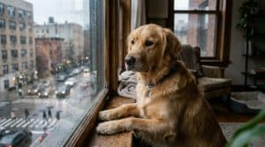 Dog separation anxiety apartment