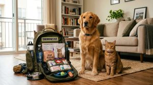 Pet emergency prep