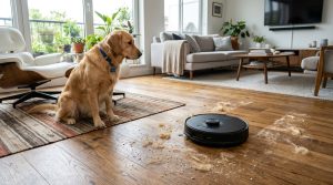 Robot vacuum pet hair