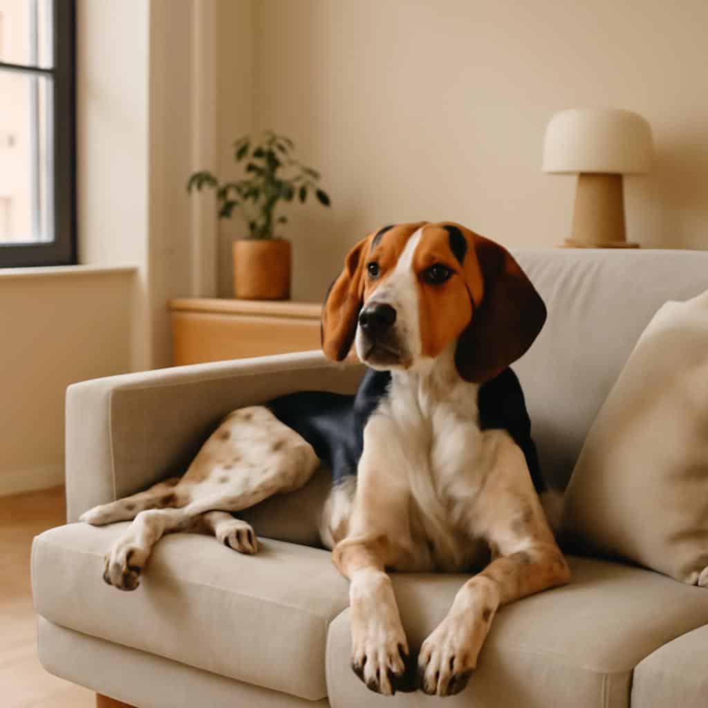 American English Coonhound Dog: Complete Guide for Apartment - illustration 1